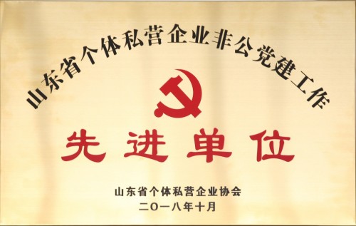 玲瓏集團榮獲“山東省個體私營企業(yè)非公黨建工作先進單位”